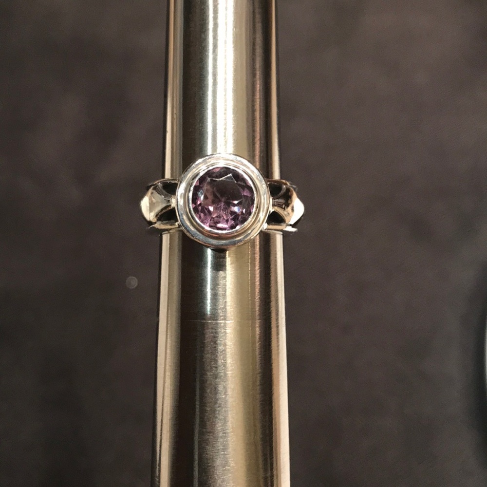 💜 Amethyst Sterling Silver Ring